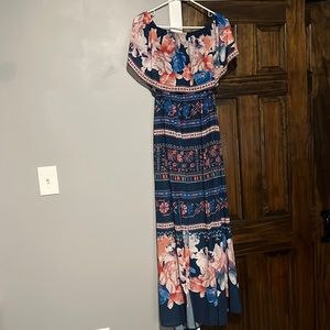 Floral maxi dress